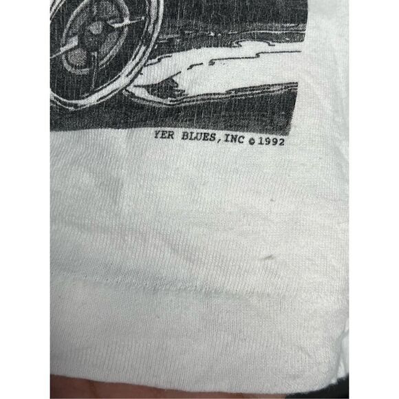 Vintage 90s California Blues Chevy Hardtop Retro Tank Top - Picture 3 of 8